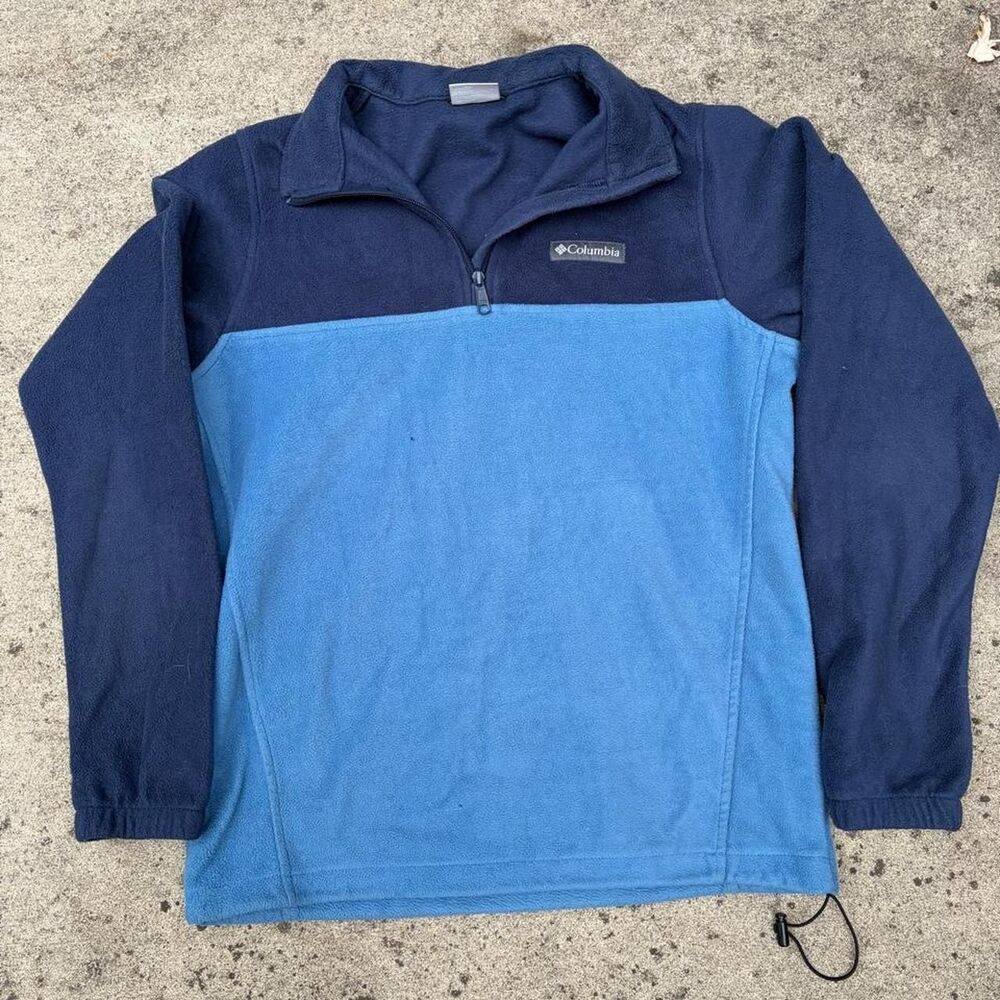 Columbia-sportswear Men's Blue and Navy Sweatshirt